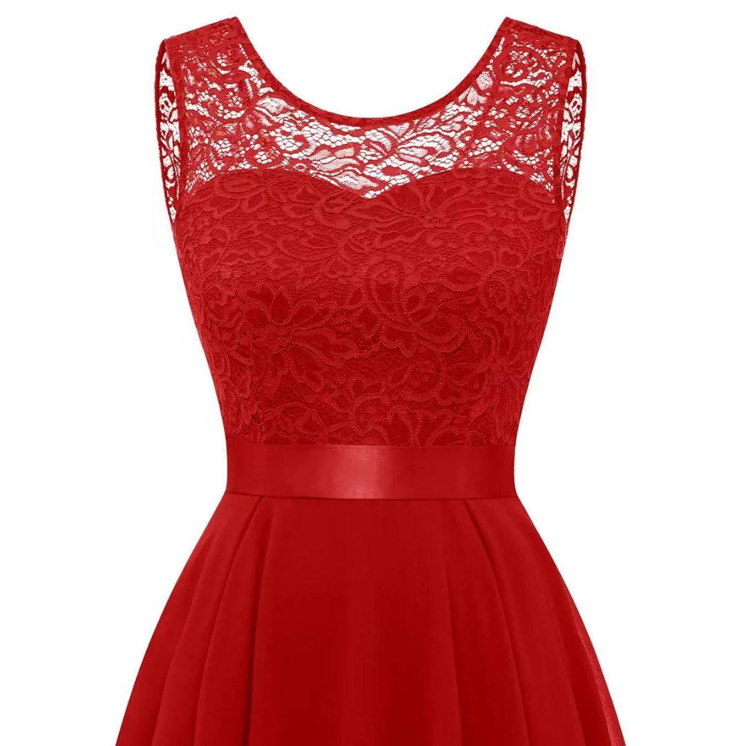 Jana | Elegantes High-Low Kleid für Hochzeitsgäste