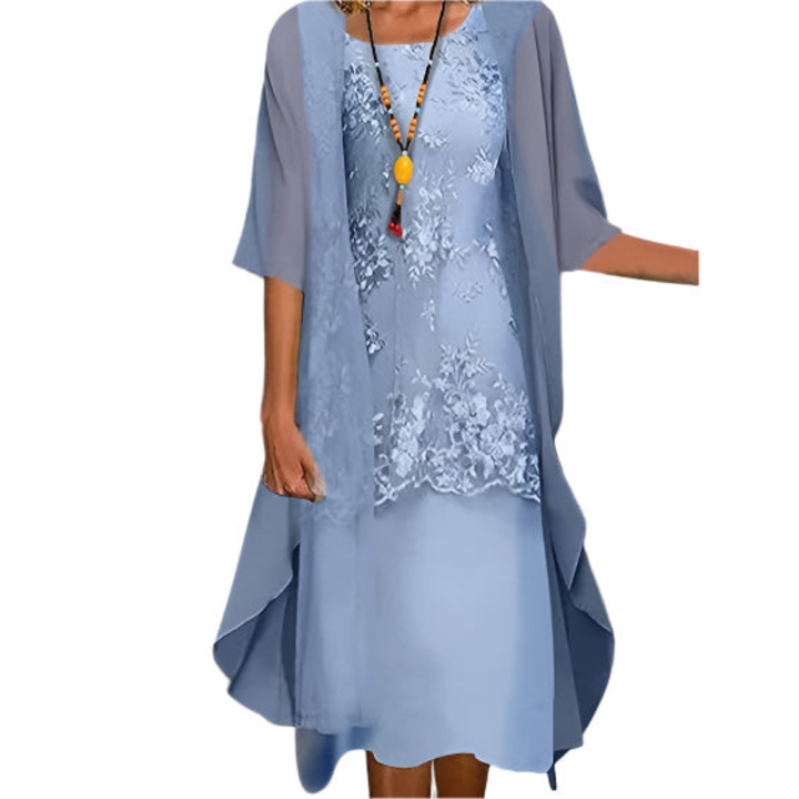 Amelie | Elegantes Fließendes Kleid für Hochzeitsgäste