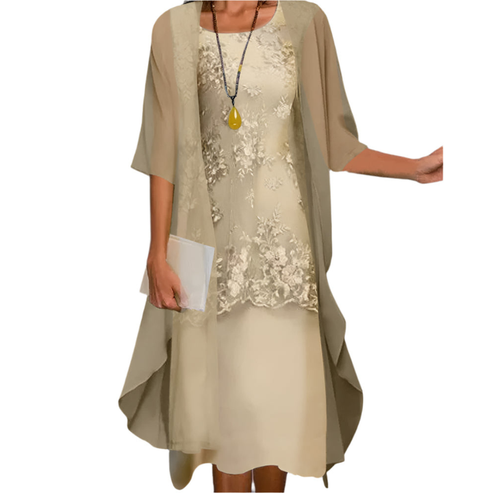 Amelie | Elegantes Fließendes Kleid für Hochzeitsgäste