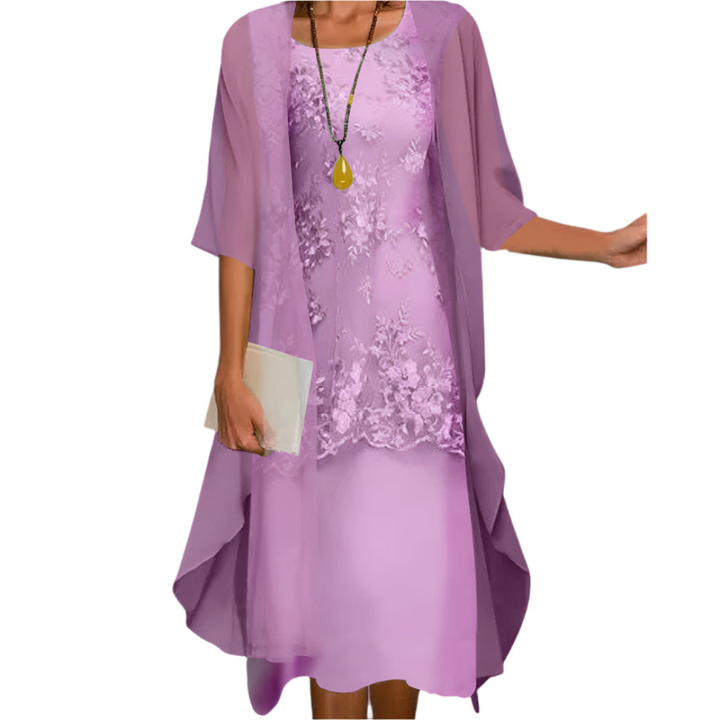 Amelie | Elegantes Fließendes Kleid für Hochzeitsgäste