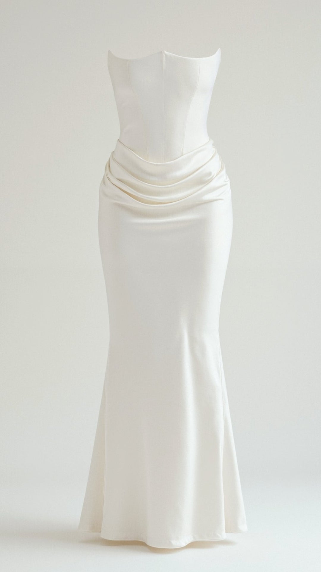 Abigail | Damen Hochzeitsgastkleid Column Maxikleid