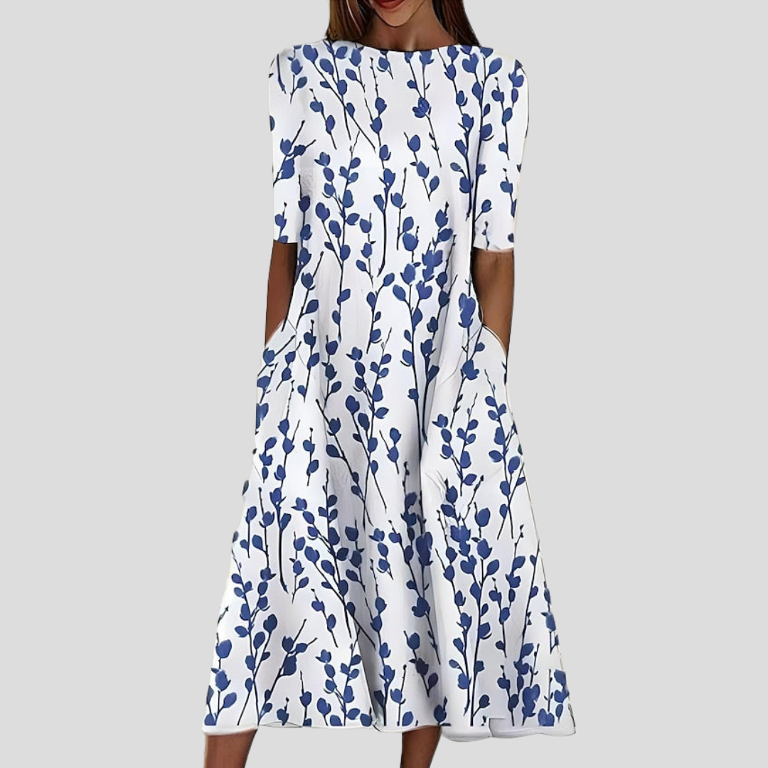 Marina | Küstenblüte Sommer Kleid
