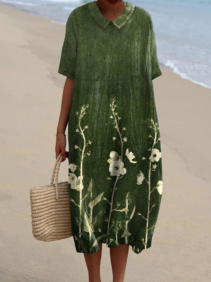 Adriana | Lebendiges Floral Sommer Kleid