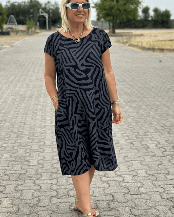Rosabella | Damen Sommerkleid mit Gerader Silhouette