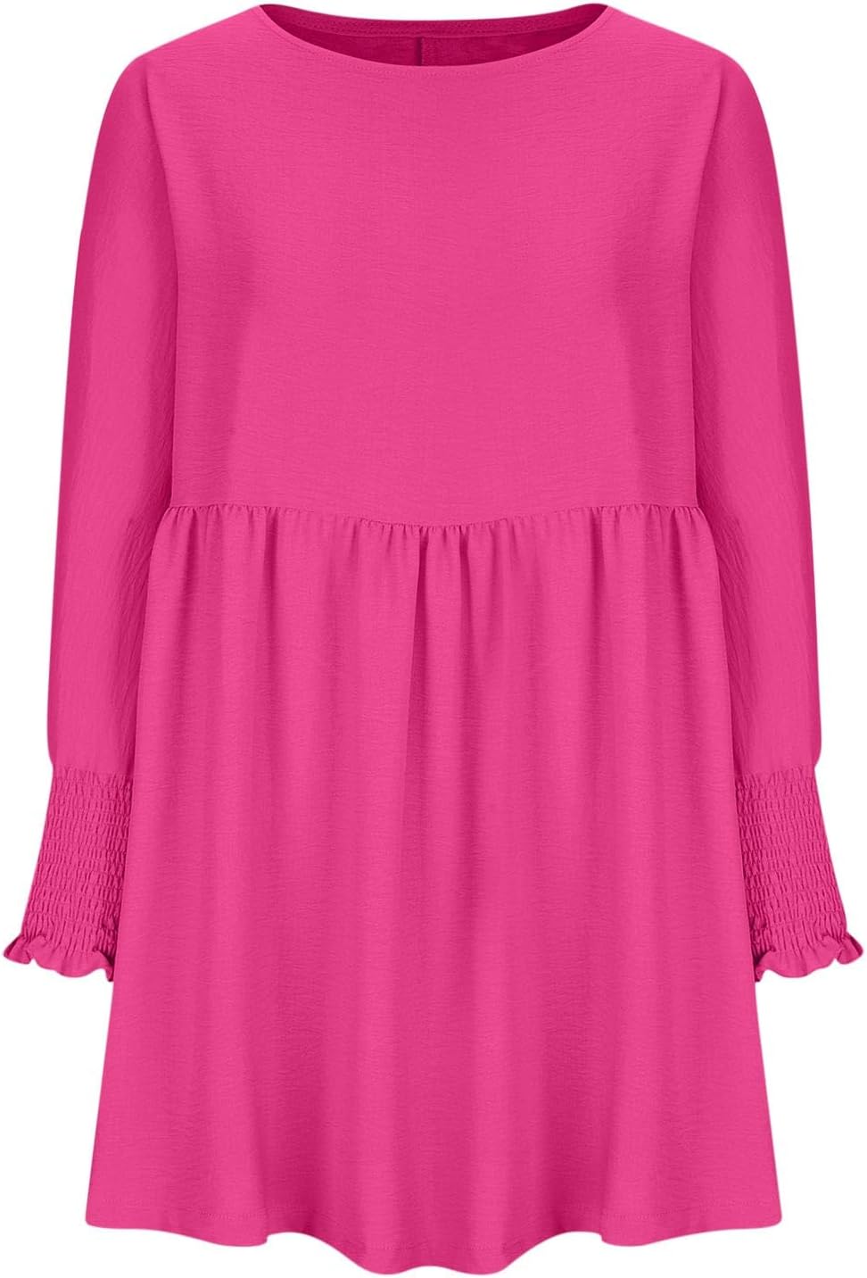 Violetta | Damen Sommerkleid mit Gesmokten Ärmeln Mini