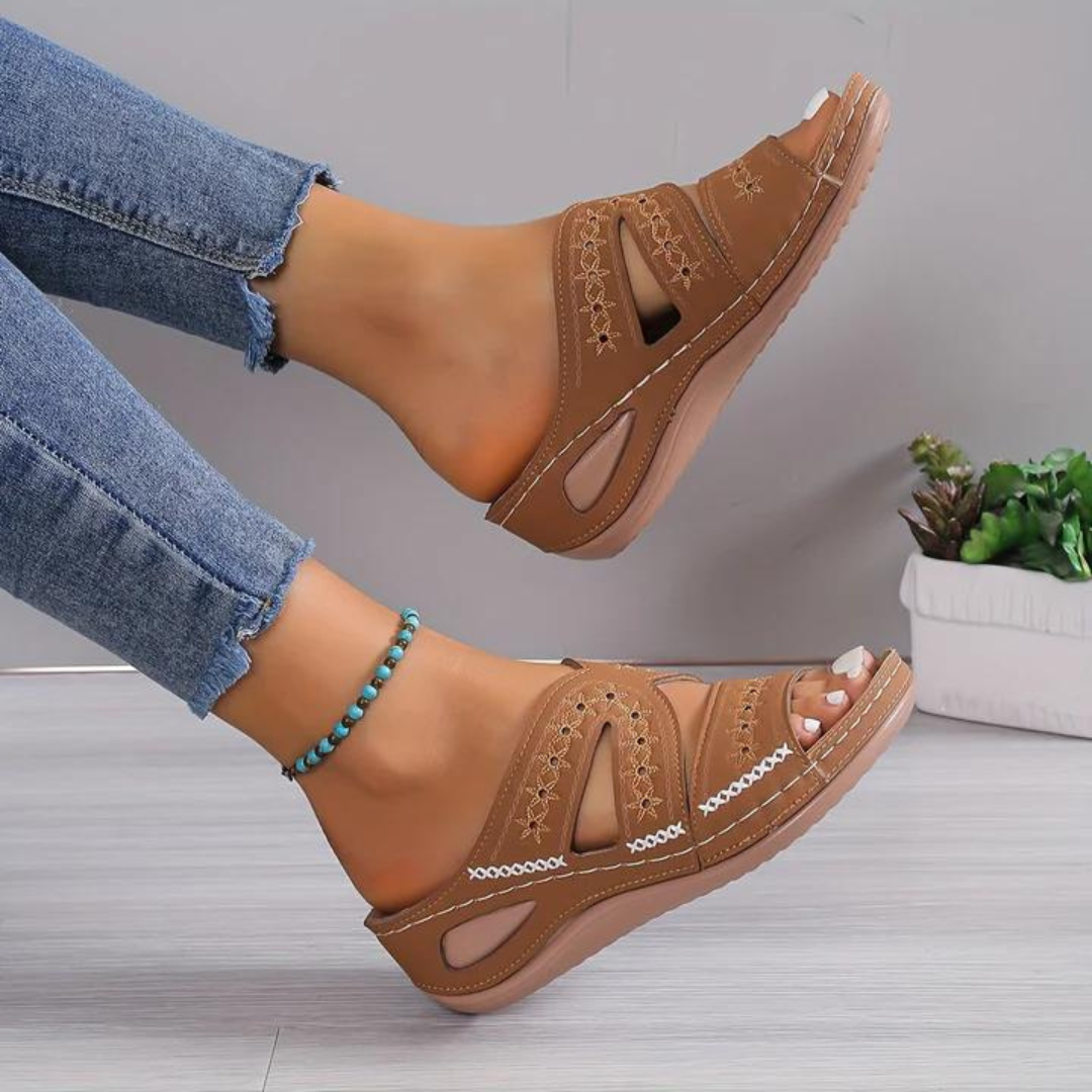 Margaret | Damen Orthopädische Sommer Alltag Sandalen