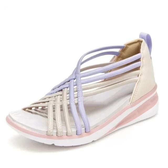 Cressida | Sandalen für Damen Multi-Riemchen Offene Spitze