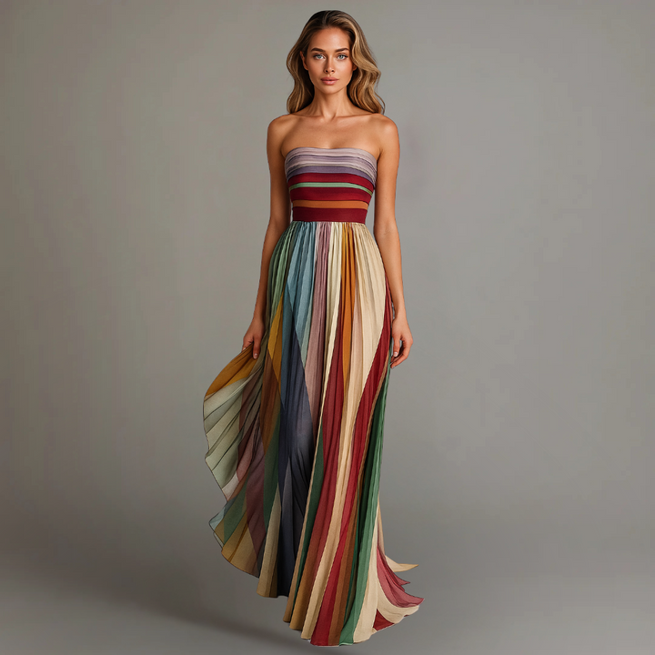 Luna | Zeitlose Eleganz Maxi Kleid