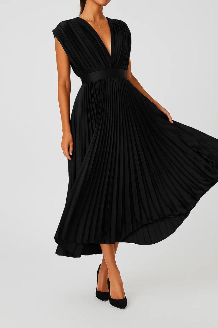 Delia | Zeitlose Anmut Midi Kleid