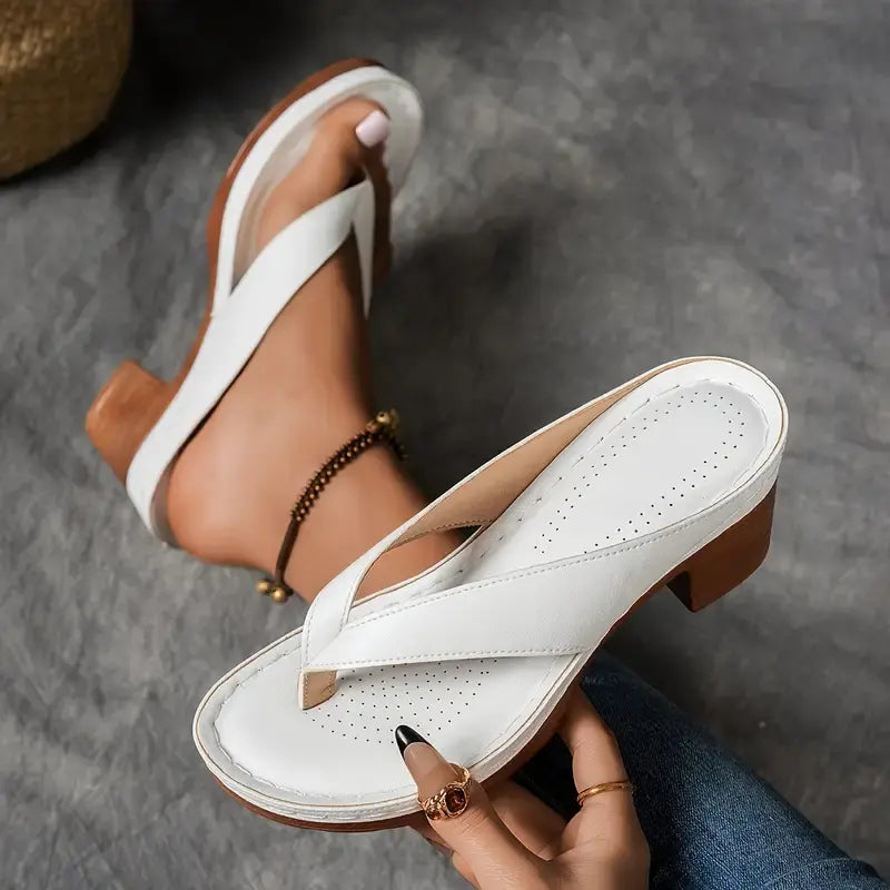 Giada | Sandalen für Damen Offene Spitze Slip-On