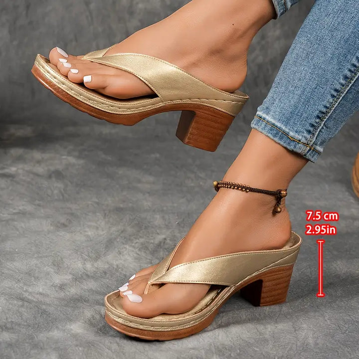 Giada | Sandalen für Damen Offene Spitze Slip-On