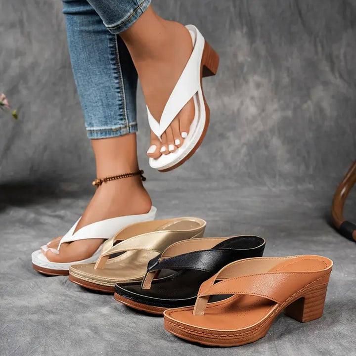 Giada | Sandalen für Damen Offene Spitze Slip-On