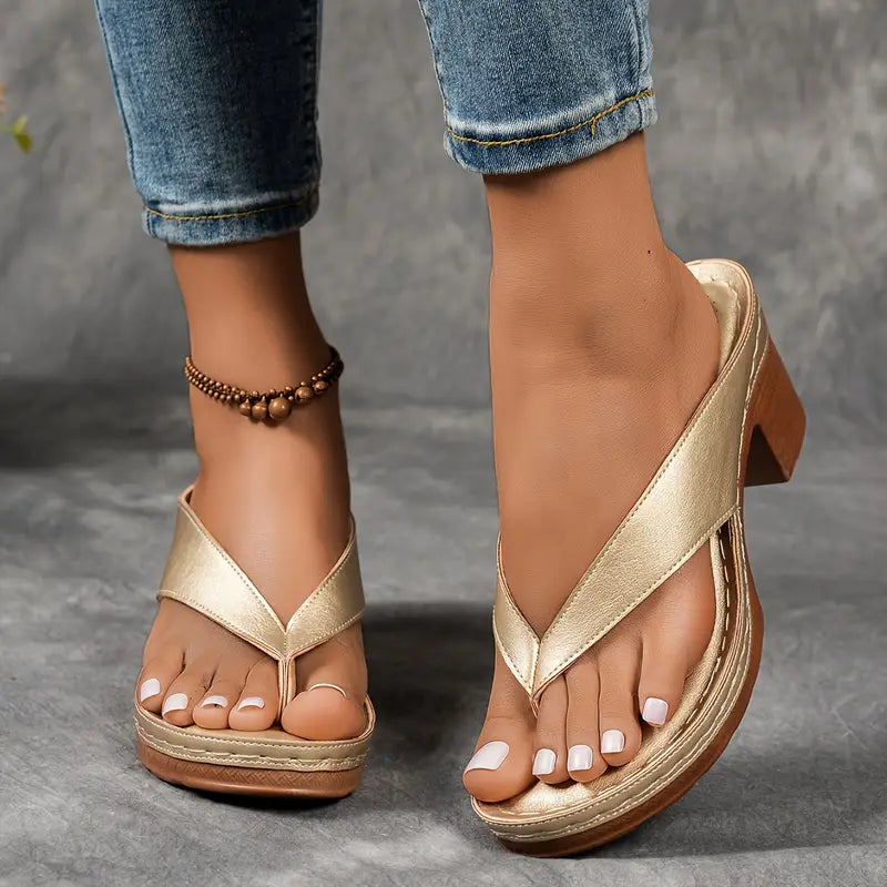 Giada | Sandalen für Damen Offene Spitze Slip-On