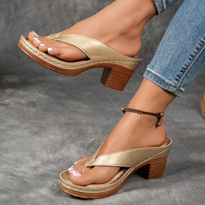 Giada | Sandalen für Damen Offene Spitze Slip-On