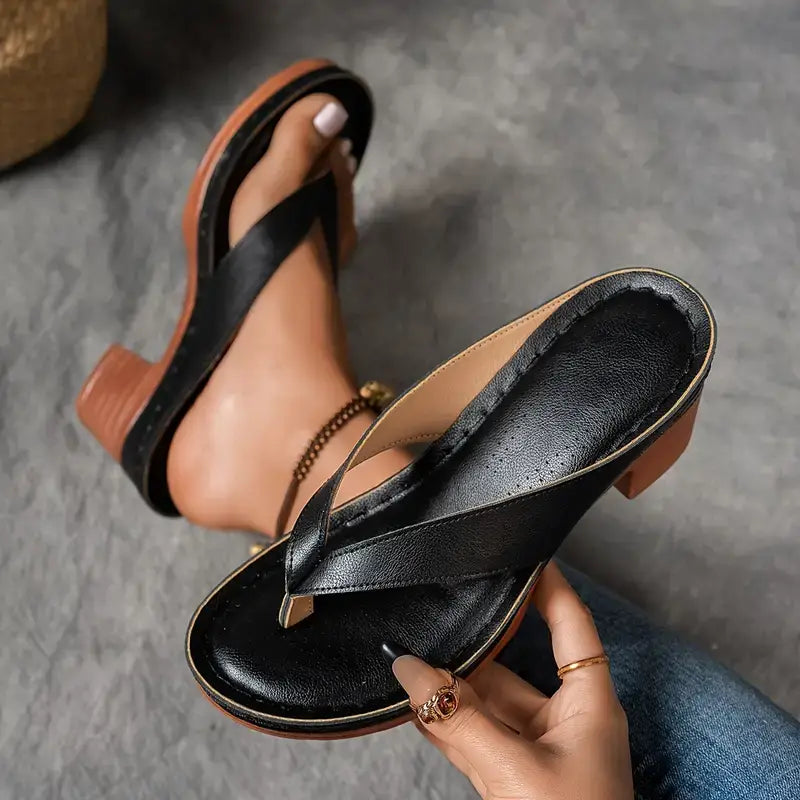 Giada | Sandalen für Damen Offene Spitze Slip-On