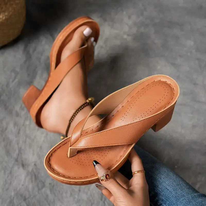 Giada | Sandalen für Damen Offene Spitze Slip-On