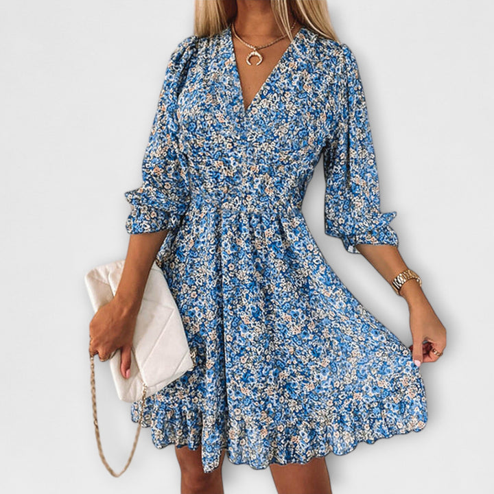 Madalynn | Romantischer Charme Blumen Kleid