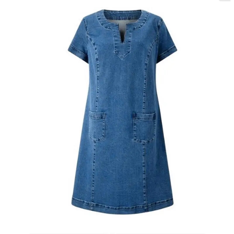 Marisol | Damen Sommer Casual Kleid mit Taschen