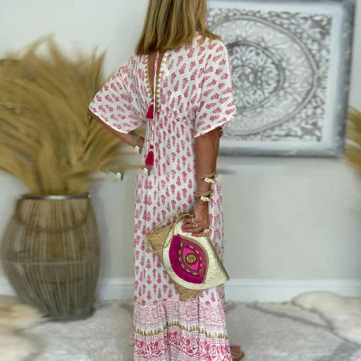 Maya | Boho Brise Maxi Kleid
