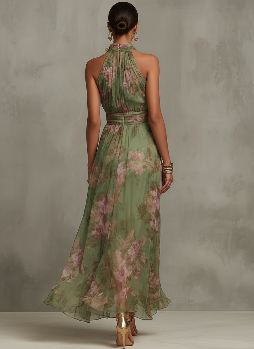 Sara | Raffinierte Sommer Floral Kleid