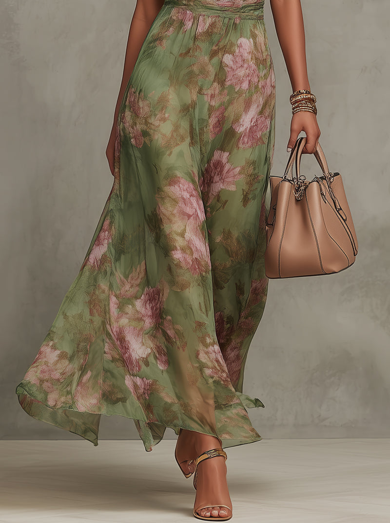 Sara | Raffinierte Sommer Floral Kleid