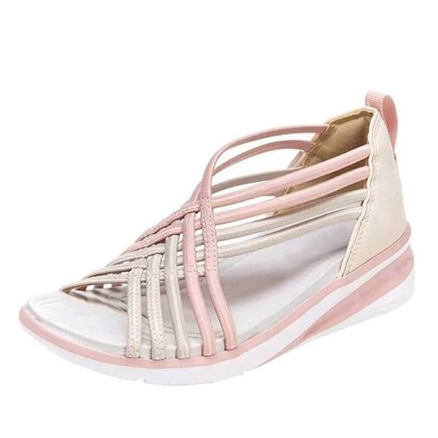 Cressida | Sandalen für Damen Multi-Riemchen Offene Spitze