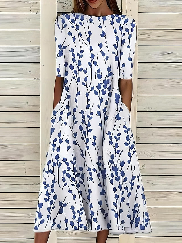 Marina | Küstenblüte Sommer Kleid