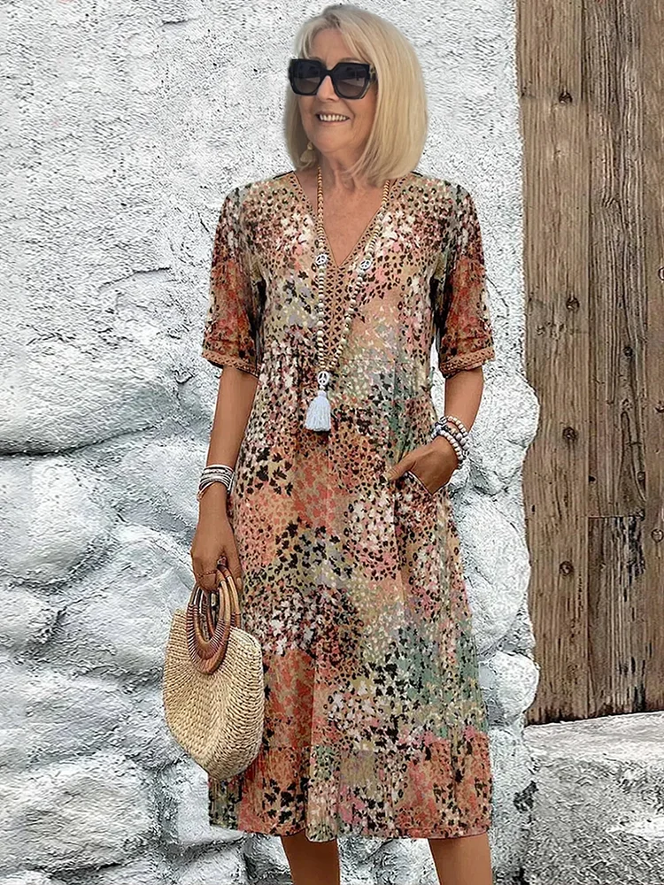 Alicia | Mühelose Leichtigkeit Sommer Kleid