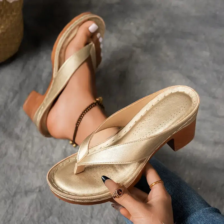 Giada | Sandalen für Damen Offene Spitze Slip-On