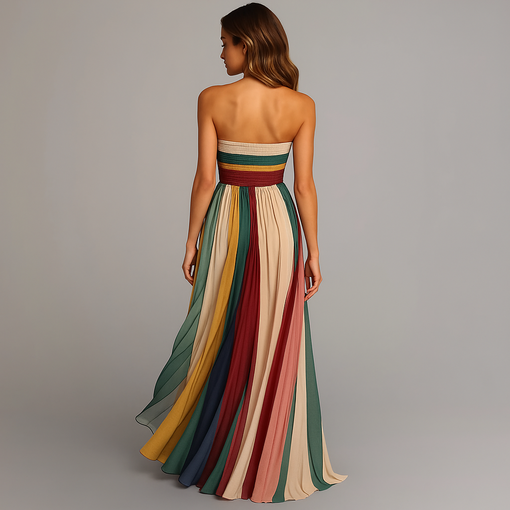 Luna | Zeitlose Eleganz Maxi Kleid