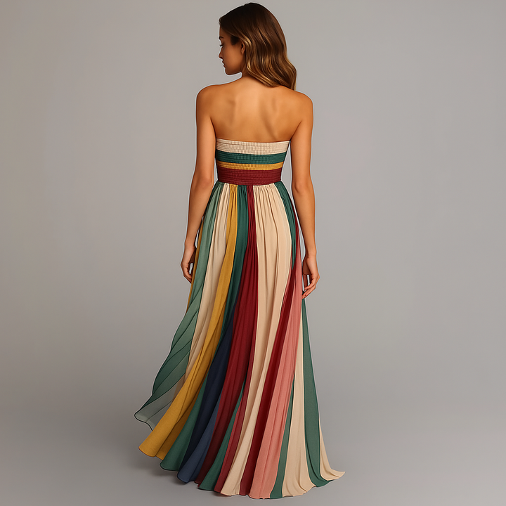 Luna | Zeitlose Eleganz Maxi Kleid