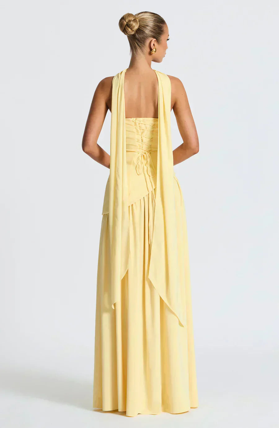 Chelsea | Damen Hochzeitsgastkleid Asymmetrisches Maxikleid
