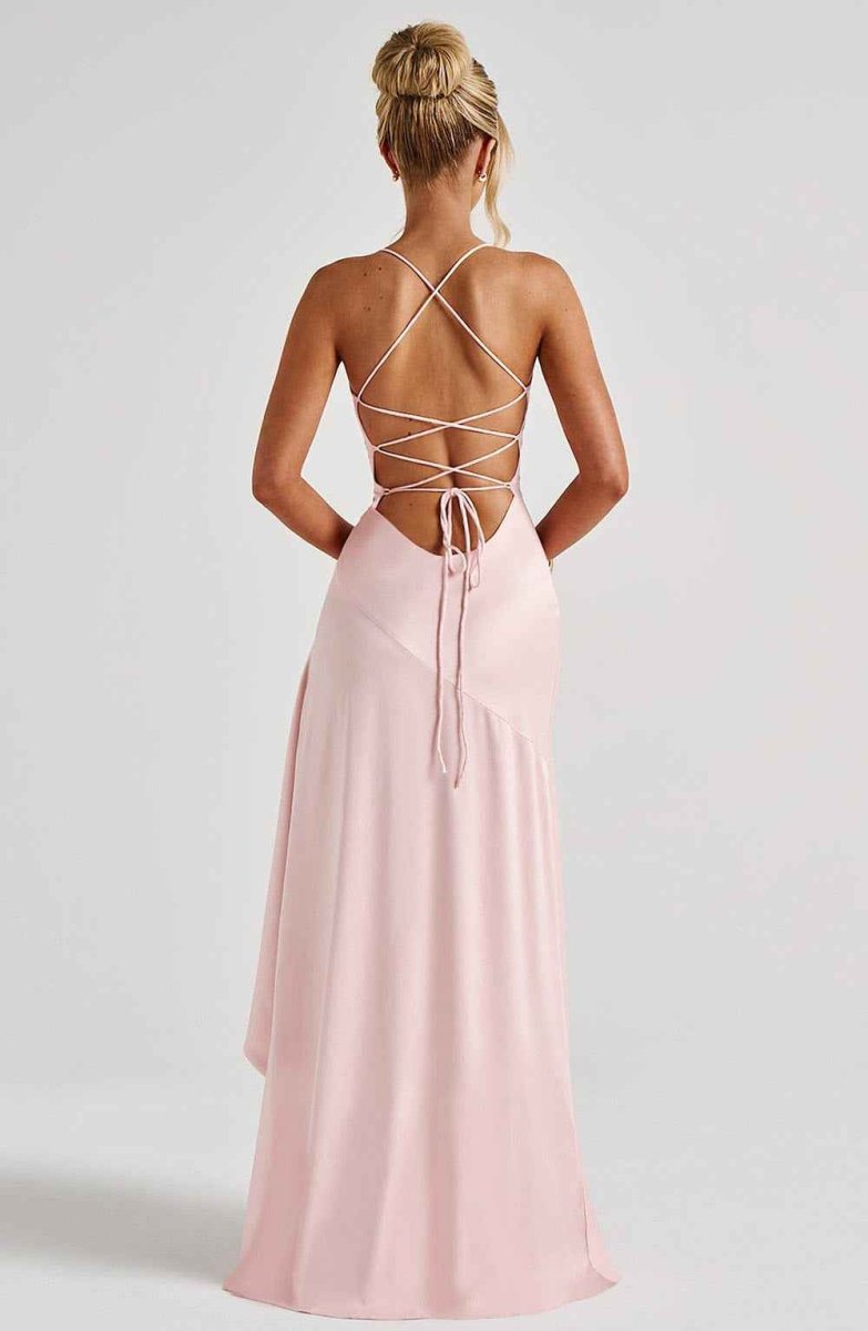 Selma | Elegantes Maxi Kleid mit Rüschensaum
