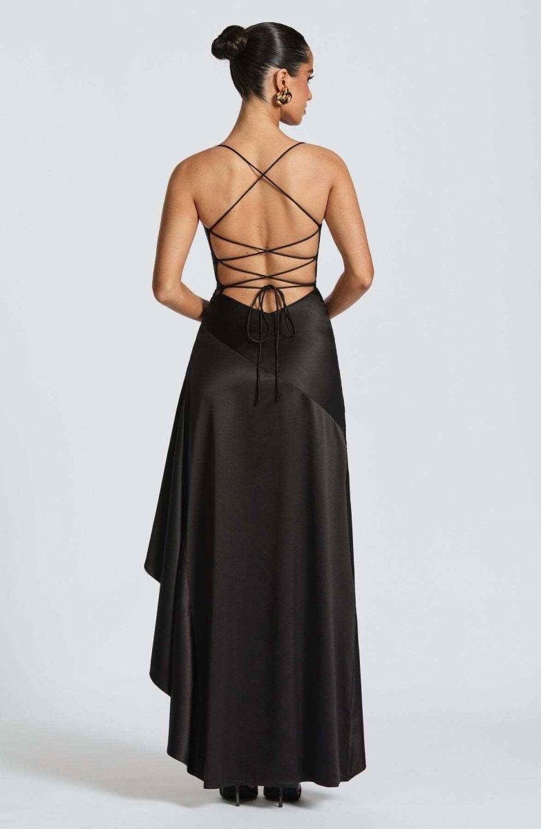 Selma | Elegantes Maxi Kleid mit Rüschensaum