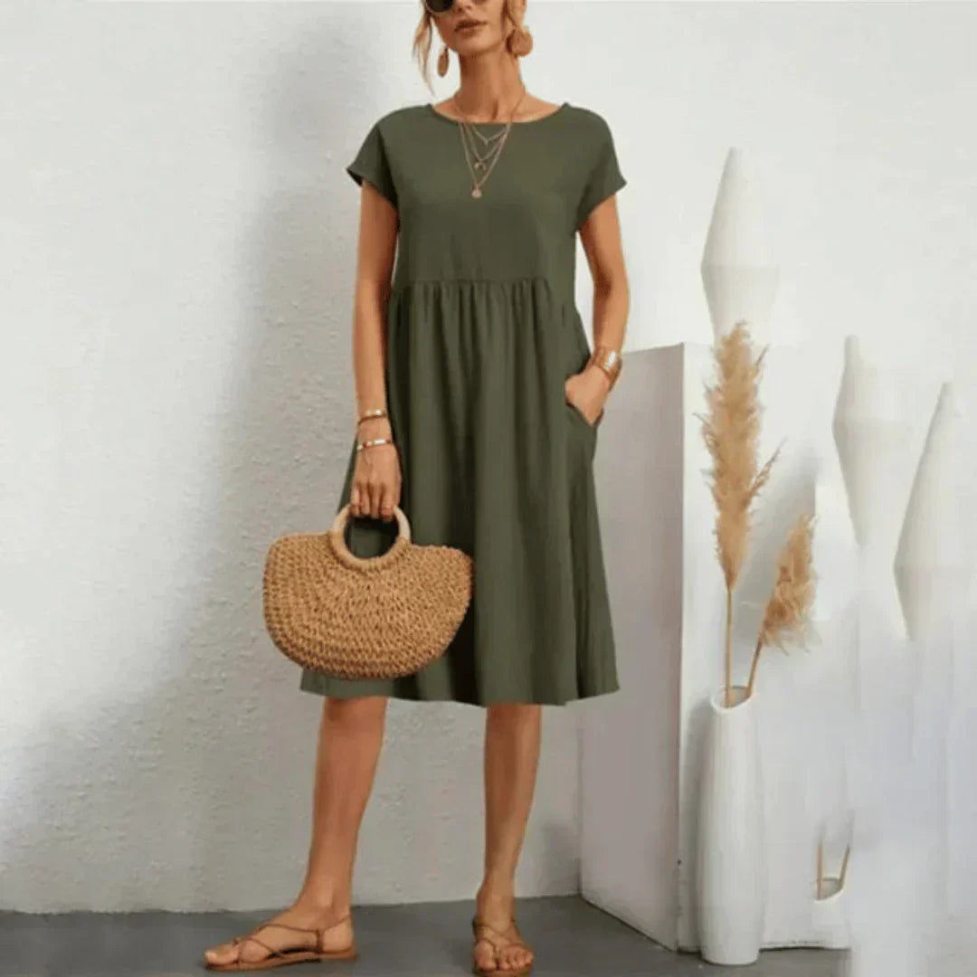 Gabriella | Mühelose Anmut Sommer Kleid
