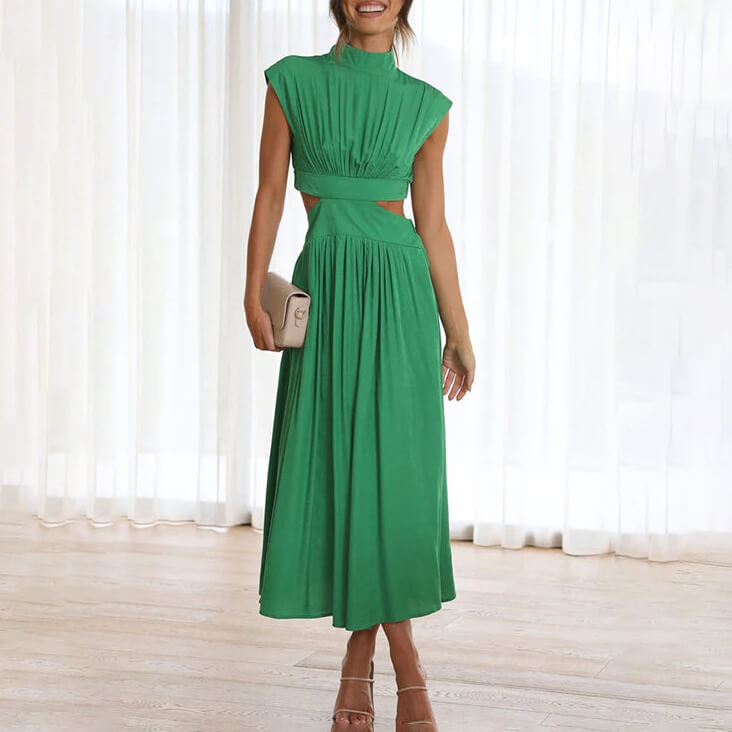 Zoe | Damenkleid Cut-Out Maxi