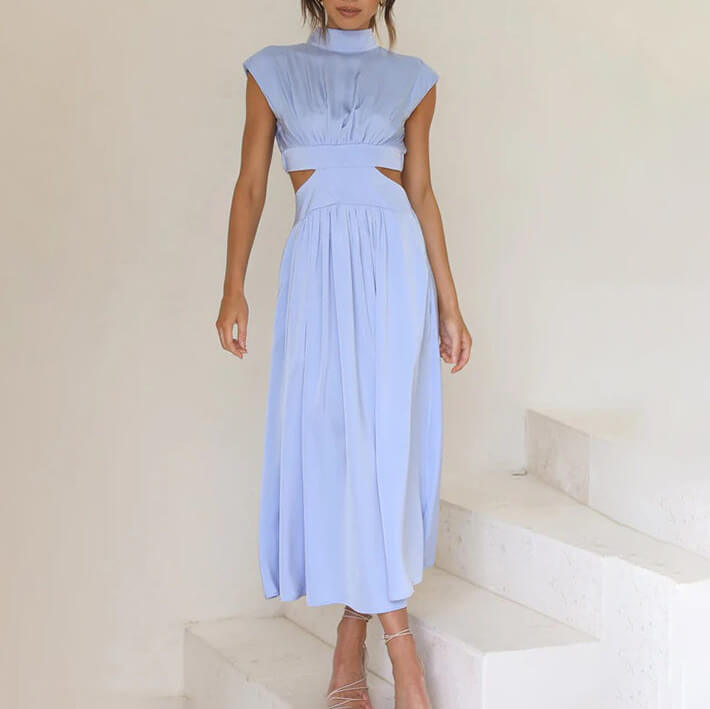 Zoe | Damenkleid Cut-Out Maxi