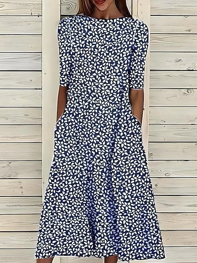 Marina | Küstenblüte Sommer Kleid